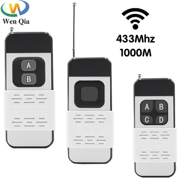 

Smart Home Remote Control Switch RF 433Mhz Universal Wireless Light Switch Up To 1000M Remote Distance Remote on Off Switch