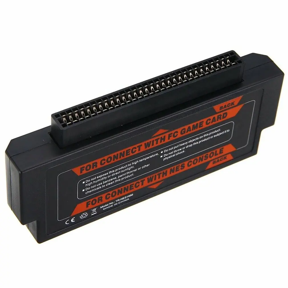 Красная и белая машина Fc 60 Pin к 72 Pin Nes конвертер Fc игровая карта к Nes Fc к Nes конверсионная карта