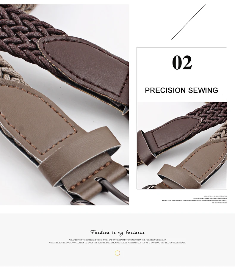 mens brown leather belt D&T 2021 New Fashion Belt Men Women Unisex Knitted Metal Alloy Pin Buckle Casual Trend Style For Jeans Quality PU Leather Belt leather belt