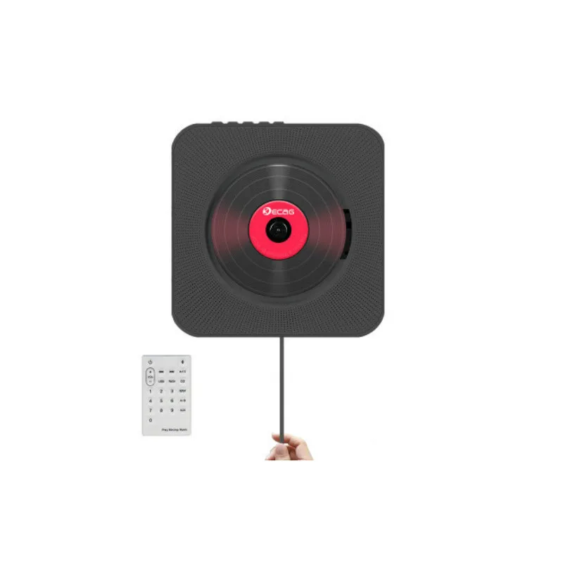 HIFI CD-плеер настенный Bluetooth CD-плеер радио с динамиком Поддержка TF карта USB флэш-диск для обучения пренатальное раннее образование