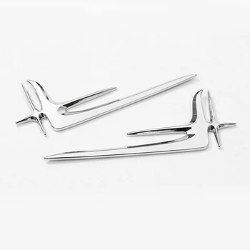 

2Pcs Lengthened Standard Sticker Kit For Mercedes Benz E C Class W205 W213 ABS Trim Parts