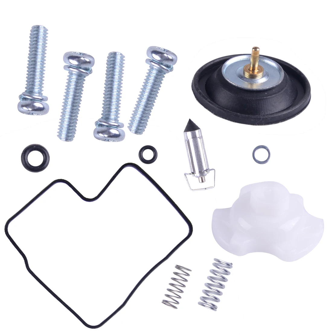 beler NEW Motorcycle Carburetor Diaphragm Plunger with Needle Repair Kit Fit for Honda Steed Shadow VLX 400