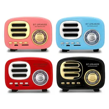 

BT02 Portable Retro Wireless Bluetooth Speaker Sound Stereo Subwoofer