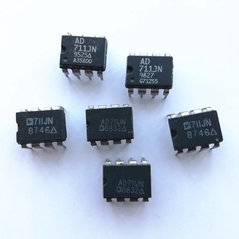 2 шт. AD711JN ad711 op amp Подлинная s вторая рука не новые|Операционные усилители| |
