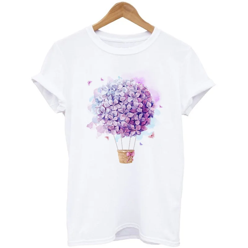Yellow T Shirt Women 2020 New Summer Short Sleeve Floral Flower Fashion Lady Top Tshirt Ladies Womens Graphic Female Tee T-Shirt