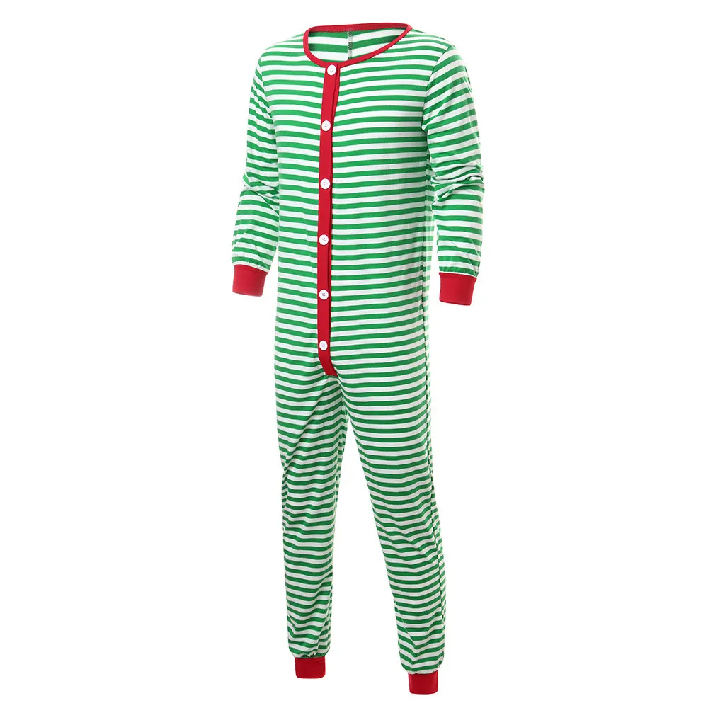

JAYCOSIN Family Matching Christmas Stripe Pajamas Men Sleepwear Nightwear Jumpsuit basketball soccer tennis sport pants aug 26
