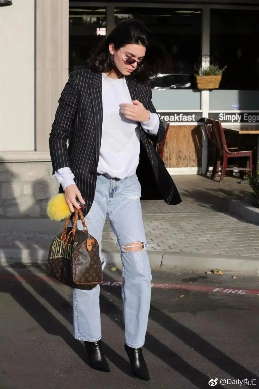 Увядшие высокие уличные kendall винтажные джинсы для мамы женские с высокой талией джинсы свободные рваные джинсы для женщин Джинсы бойфренда для женщин