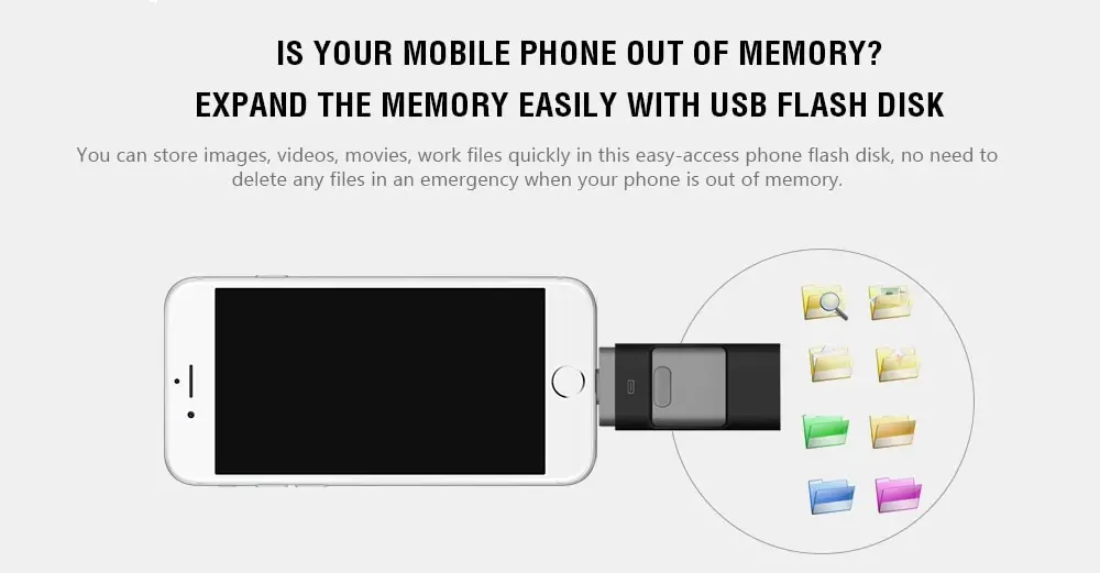 3 в 1 USB флеш-накопители для iPhone/Android Тип C USB ключ OTG Pendrive 128 Гб 64 ГБ 32 ГБ Memory Stick Portalbe u-диск