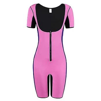 

Women Bodysuit Sauna Jumpsuit Waist Trainer Corsets Neoprene Body Shaper Women Slimming Full Shape Underwear Shapewear