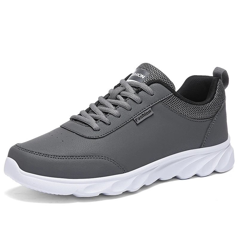 Мужские теннисные туфли zapatillas hombre Deportiva кроссовки Tenis Plataforma кроссовки черный, красный, серый спортивная обувь мужская обувь - Цвет: Серый