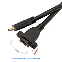 Производители производства HDMI2.0 версия мужчин и женщин супер прозрачная линия HDMI Кабель Компьютер ТВ приставка Удлинительный кабель, HDMI