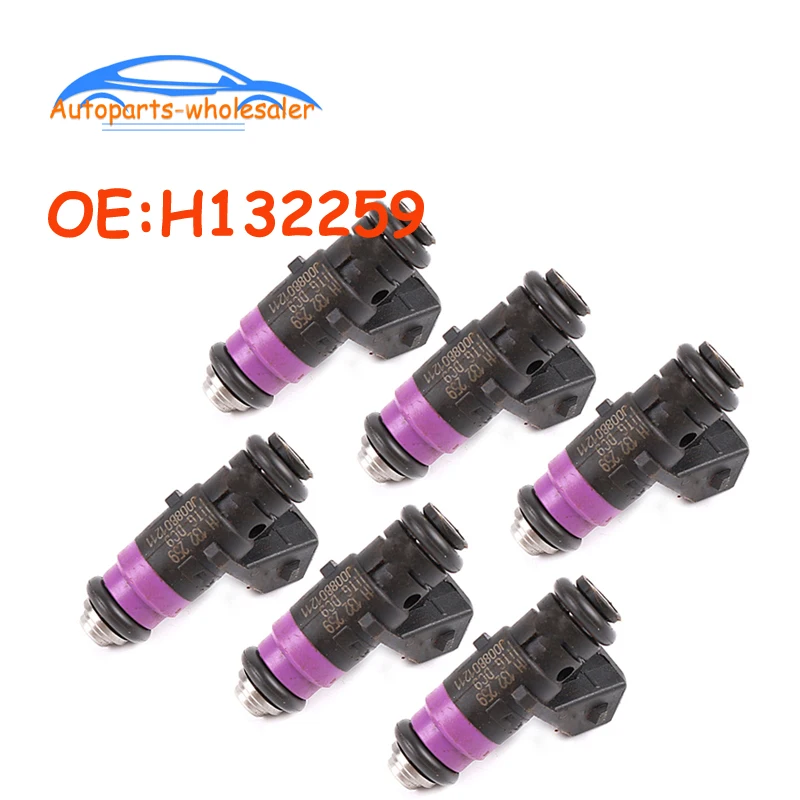6 шт. автомобильные аксессуары H132259 8200132259 для Renault Megane 1,6 16 в 31 Т. Км сменная Форсунка инжектор бензинового топлива