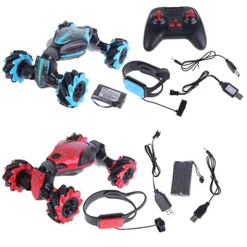 

Remote Control Stunt Car Gesture Induction Twisting Off-Road Vehicle Light Music Drift Dancing Side Driving Toy Gift for Kids