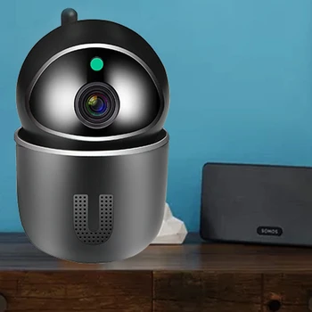 

Indoor Camera 1080P Wireless HD Baby Care Camera with Motion Detection, PTZ Rotation, ligent Night Vision