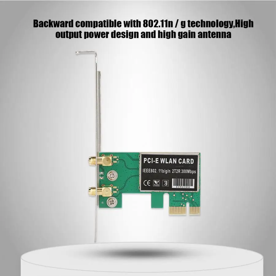 ПК Wifi адаптер карта PCI-E 300M беспроводная карта двухдиапазонный PCIe адаптер локальная сеть адаптер для настольного ПК сетевая карта 4 порта