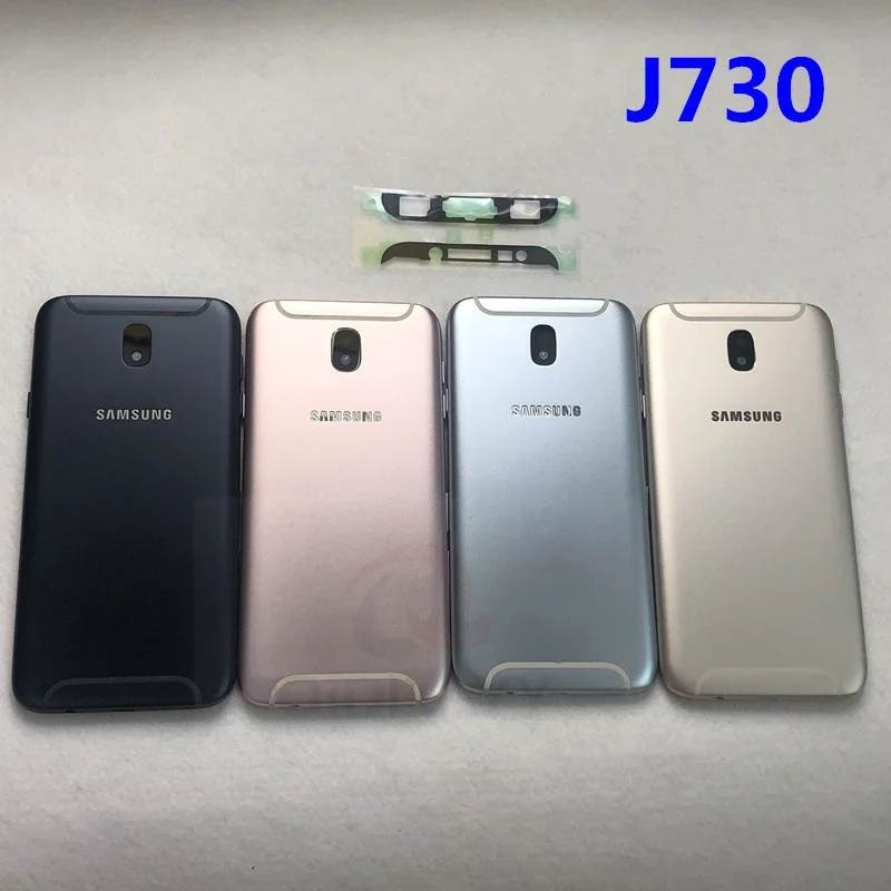 Для Samsung Galaxy J3, J5, J7 года J330F J530F J730F промежуточный Корпус задняя крышка батареи с кнопками громкости питания