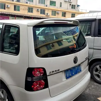 

For VW Touran Spoiler High Quality ABS Material Car Rear Wing Primer Rear Spoiler For Volkswagen Touran Spoiler