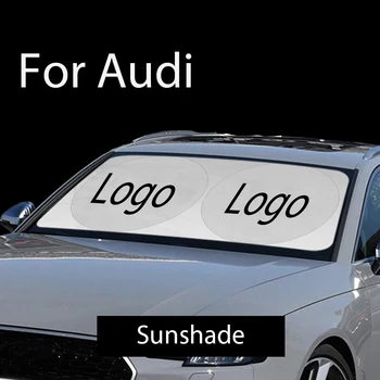 

For Audi A1 A3 A4 A5 A6 A7 Q3 Q5 Q7 TT RS Sline Quattro 4L 8R 8U D3 D4 C5 C6 C7 Car Sunshade Sun Shade Front Window Windshield