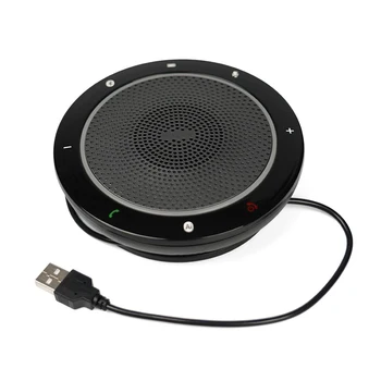 

Bluetooth Speaker Built In MIC Plug And Play For Mobile Phone Conference Loud Sound Omni Direction Plastic Touching Control