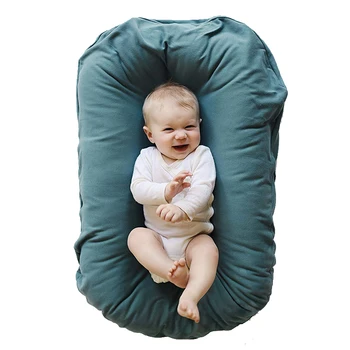 

0-36 Months Baby Nest Bed Portable Infant Toddler Crib Lounger Cotton Newborn Essentials Cradle Bumper Pad Floor Seat Sleep Pod