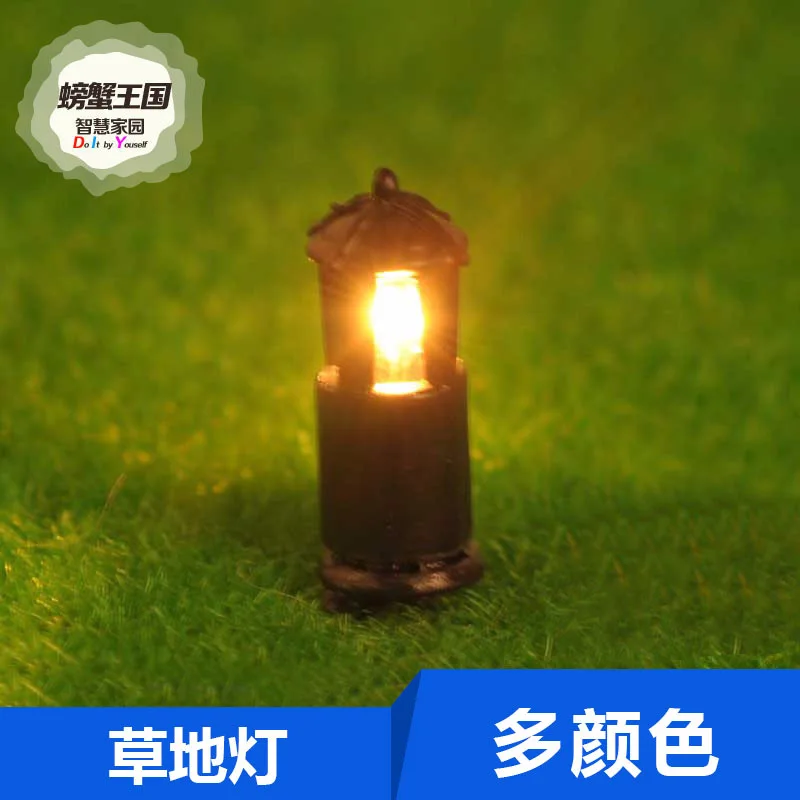  Crab Kingdom Architecture Model Floor Lamp Sand Table Model Material Outdoor Lawn Lamp Garden Lamp 