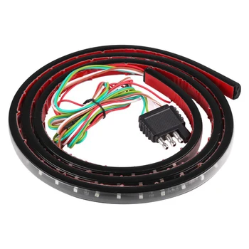 

48/60 inch Truck Tailgate LED Strip Light Waterproof Pickup Side Tail Light Strip Bar Car Turn Signal Parking Brake Reverse Lamp