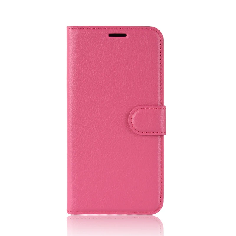 Чехол Wiko Y80, роскошный ультра-тонкий флип-чехол для телефона из искусственной кожи для Wiko Y 80, защитный чехол-подставка, чехлы для мобильных телефонов 5,99" - Цвет: Rose