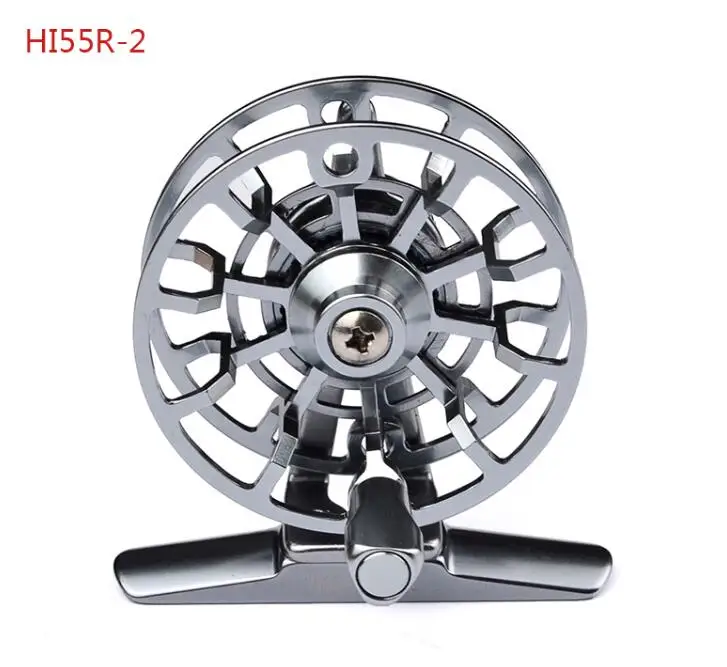 HI155R Рыболовные катушки, металлическая катушка, центробежные капельки, круглые подшипники, алюминиевый сплав, рыболовное колесо для ловли нахлыстом, умелое, мулинет, Peche для рыбалки - Цвет: HI155R
