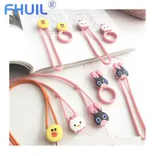 Custom Kawaii Duck mobile phone hand straps Neck Strap Lanyards for keys ID Card Gym USB Hanging Rope lanyard keychain Rinker