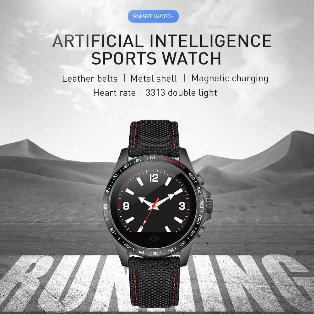 CK23 Smartwatch холщовый ремешок фитнес-трекер IP67 водонепроницаемый монитор сердечного ритма кровяного давления для мужчин и женщин часы Smartwatch