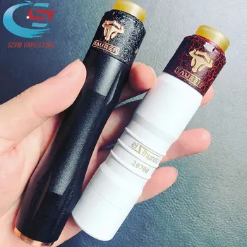 

100% Tauren RDA TankThunderHead Creations Vape Atomizer gold-plated BF pin E Cigarette Get Down V3 Elthunder kit mod 18650 mod