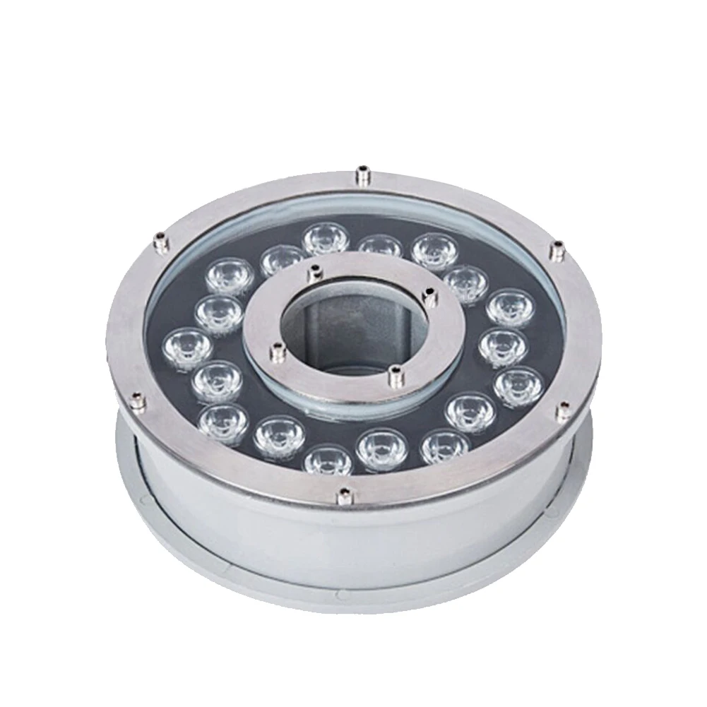 

Fountain Pool Submersible Pond Fish Tank Bright LED Underwater Light Outdoor Swimming Aquarium Stainless Steel Waterproof Party