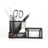 Mesh Desk Organizer Metal Office Storage Box with Compartment Stationery Holder Office Supplies 5