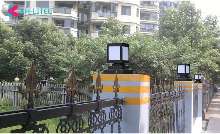 Solar-Post-Lamp-Outdoor-IP65-Waterproof-Column-head-light-For-Garden-wall-lamp-garden-Post-Deck-Cap-Column-Fence-Landscape-Lamp（2）