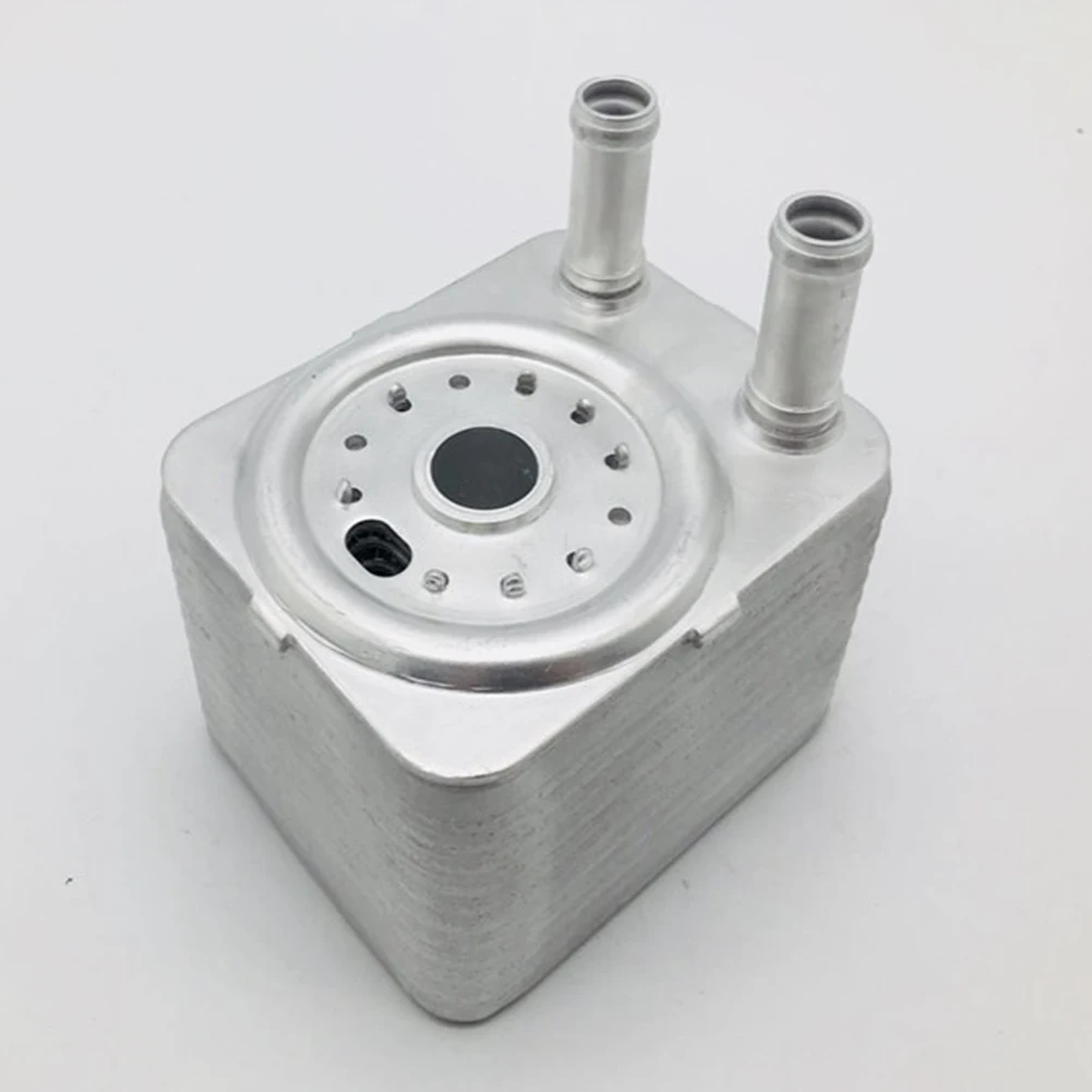 ^Cheap 038117021C Oil Cooler Universal Easy Install Practical Car Accessories Aluminum Auto Radiator Professional Engine Replacement