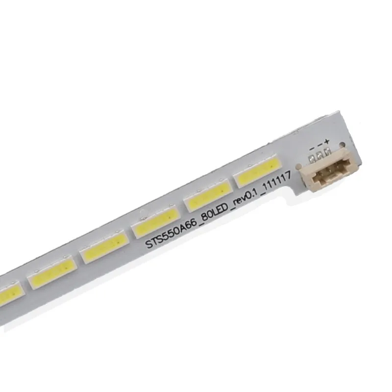 FOR TCL L55V7300A-3D Article lamp LJ64-03515A STS550A66-80LED-REV0.1 1piece=80LED 676MM FOR TCL L55V7300A-3D Article lamp LJ64-03515A STS550A66-80LED-REV0.1 1piece=80LED 676MM