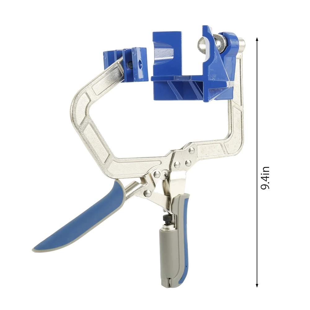 90 градусов прямоугольный зажим авто-регулируемый прочный передняя рамка Деревообработка прямоугольный зажим инструмент приспособление зажимы для деревообработки