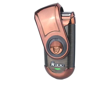 

USB Rechargeable Electric Shaver Stainless Steel Shaving Machine Men 3D Triple Floating Blade Razor Shaver