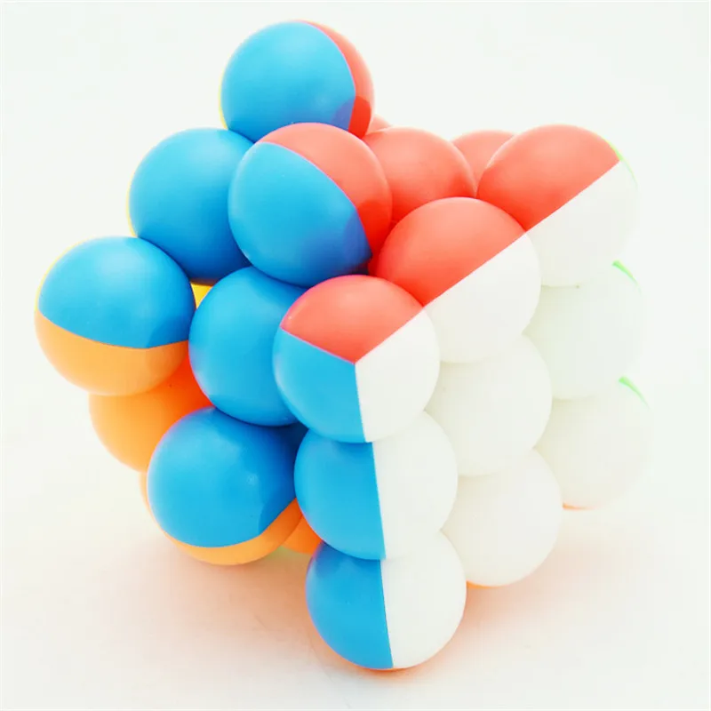 

Qiyi 3*3*3 Speed Professional Circular Magic Cube Educational Puzzle Toys Gift For Children Learning Technic magic Cube Toys