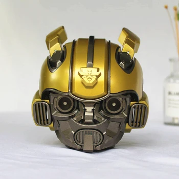 

New Transformers Bumblebee Wireless Bluetooth Speaker Robot golden bass Audio FM radio Desktop Music Player gift