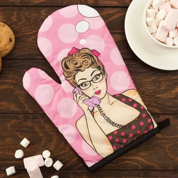 

Mitten Ethel Love Life "Peas" 26 * 16 cm, polyester 100% 4437222