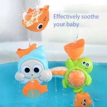 

Baby bath tub toy playing with water shower toy Sea Animal Series Fun Toys