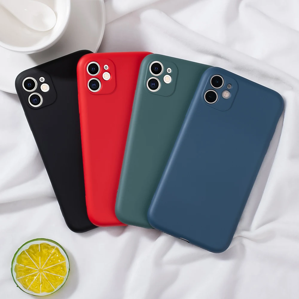 Чехол для телефона iphone 11 Pro Max мягкий чехол из жидкого силикона защитный