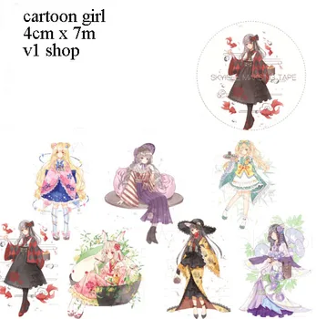 

Ink masking tape scrapbooking Beautiful Figures Special Scenery Diy Decorative Stickers decoration tape washitape 6