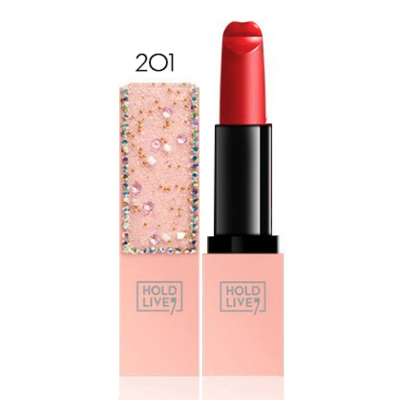 Lipstick Glitter Shimmer Matte Long-lasting Easy To Color Non-stick Cup Moisturizing Lipstick Cosmetic Lip Makeup SC54 - Цвет: 1