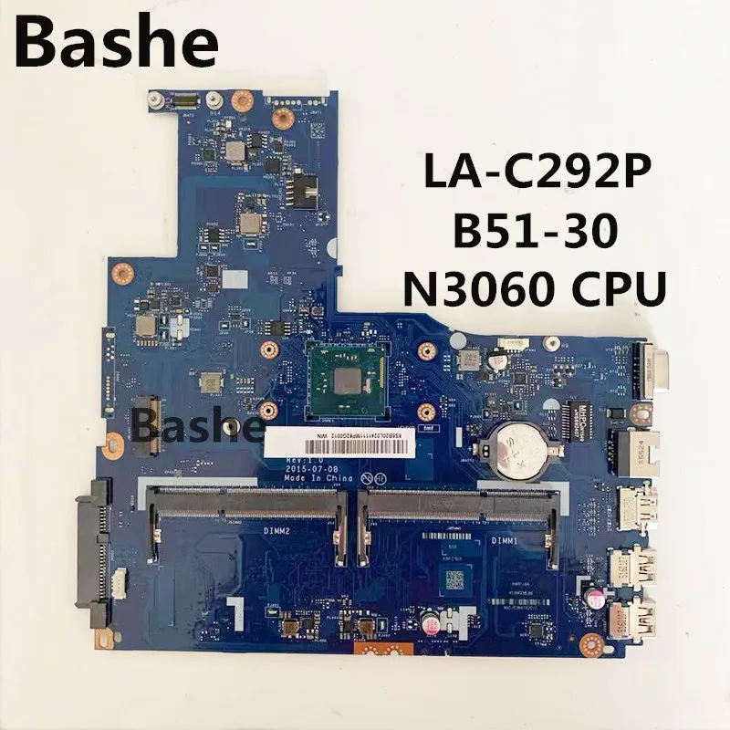 Для Lenovo B51-30 ноутбук материнская плата N3060 CPU интегрированная видеокарта LA-C292P