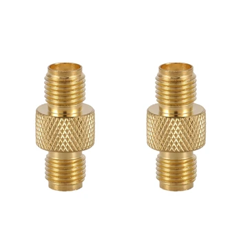 

SMA Female to Female Barrel Adapter RF Coax Connector Straight,gold
