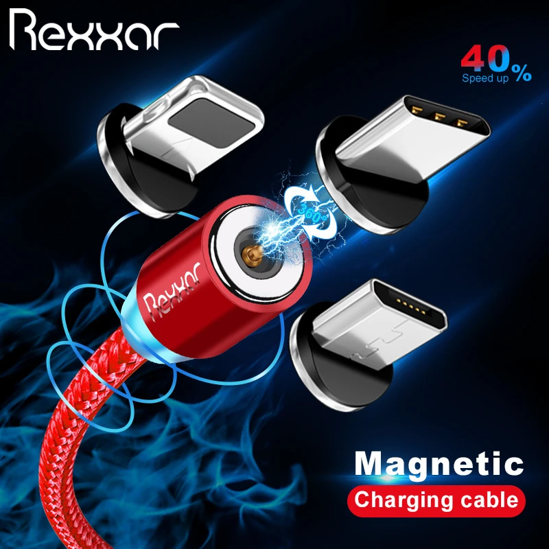 

Magnetic USB Cable Fast Charging USB Type C Cable Magnet Charger Micro USB Cable Mobile Phone Cable USB Cord For iphone Samsung
