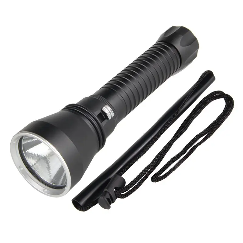 

New XHP70 diving flashlight 26650 outdoor waterproof flashlight magnetless stepless dimming flashlight