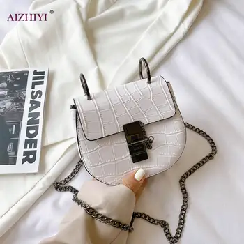 

Popular Simple Female Daily Bag Female Stone Pattern Wristlets Party Shoulder Purse Fashion Crossbody Chain Bags